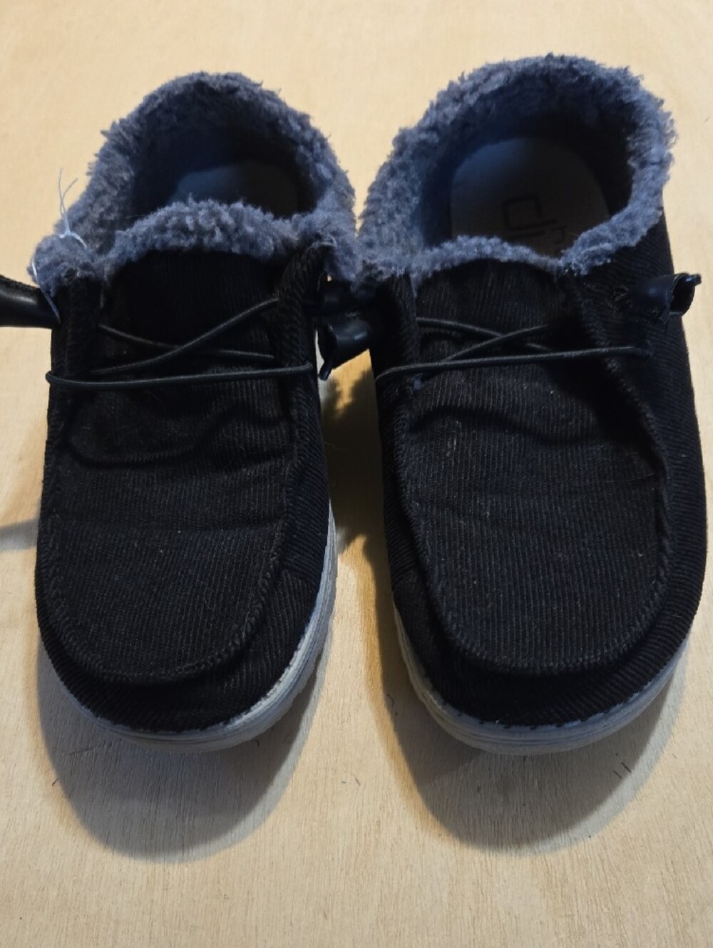 Heydude Wendy Corderoy Loafer Fux Fur Fleece Lightweight Cabincore Comfy Chic